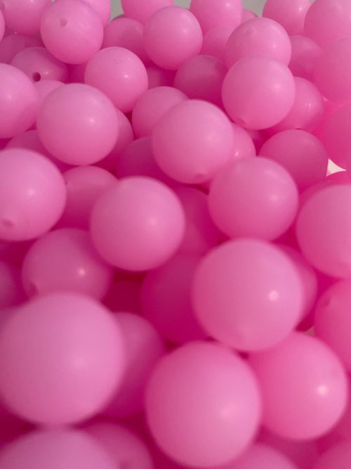 pink glow in the dark beads