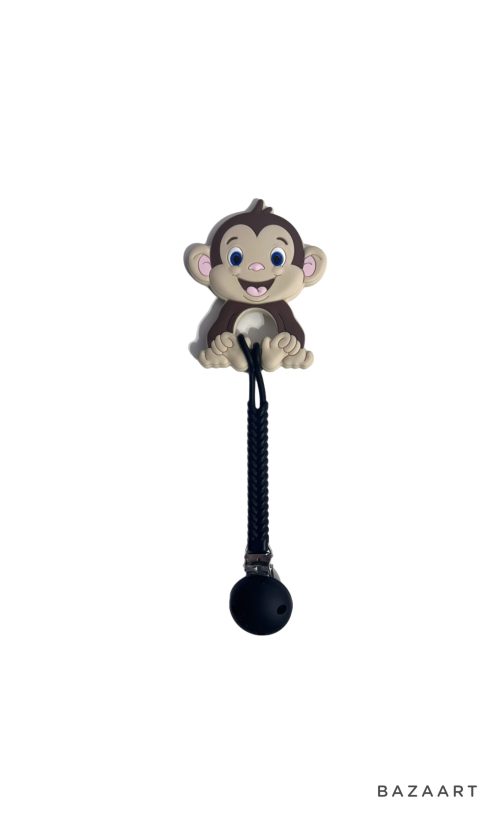 monkey teething clip