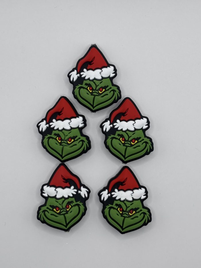 silicone grinch beads