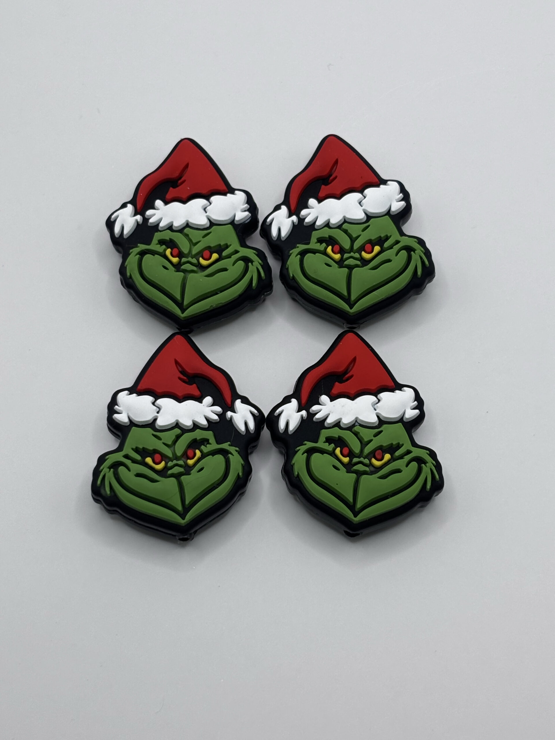 silicone grinch beads