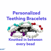 personalized teething bracelets