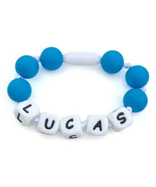 Blue Teething Bracelet