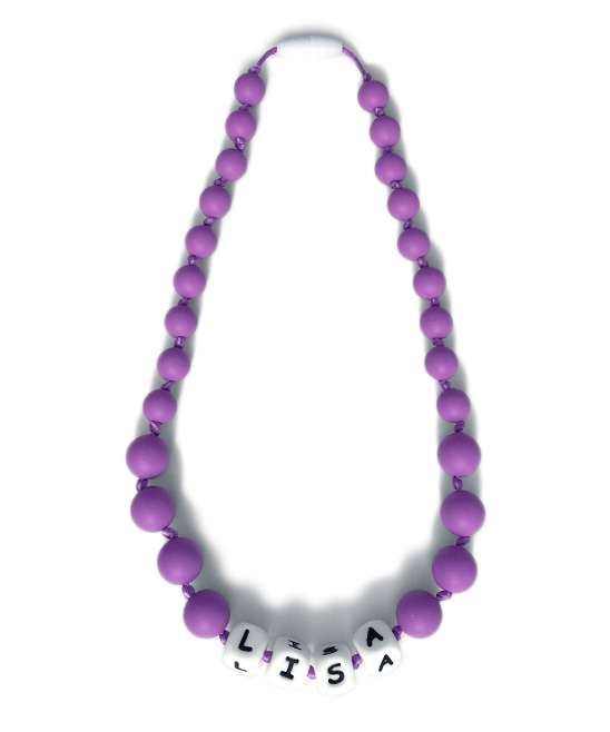 Lavender Teething Necklace