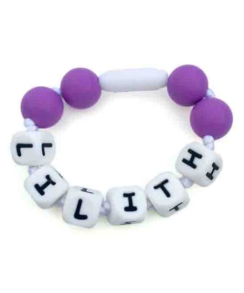 Purple Teething Bracelet