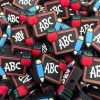 silicone teacher beads- abc beads