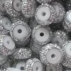 Silver Rhinestones spacers