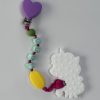 Unicorn Teething Clip