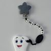 Personalized First Tooth teething Clip