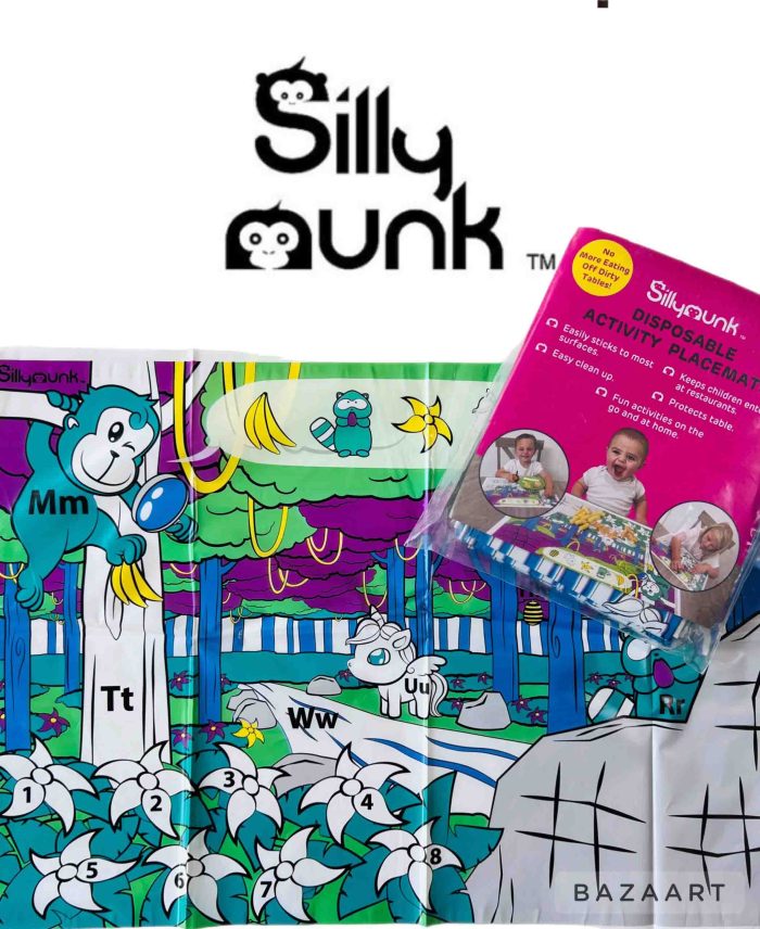 sillymunk kids disposable placemats , disposable stick on placemat 50/pack Disposable Placemats For Baby