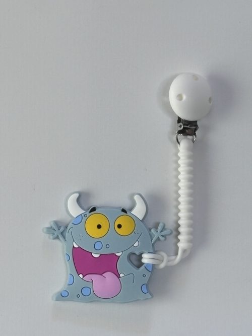 Silicone Monster Teething Clip