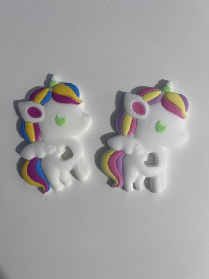 Silicone Unicorn Teething Pendant