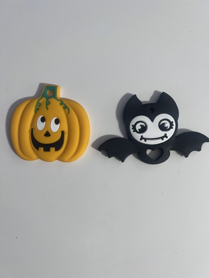 Silicone Pumpkin Teething Pendant