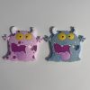 Monster teething pendants