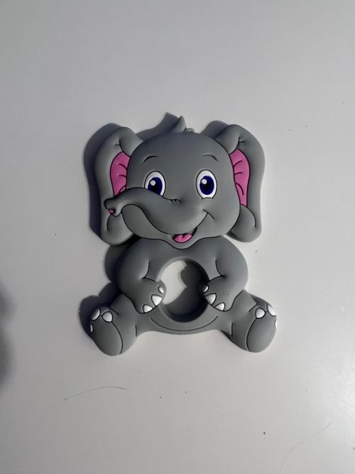 elephant teething pendant