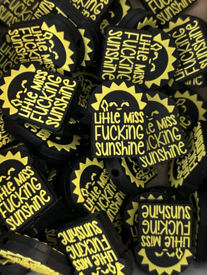 Little Miss Fucking Sunshine beads