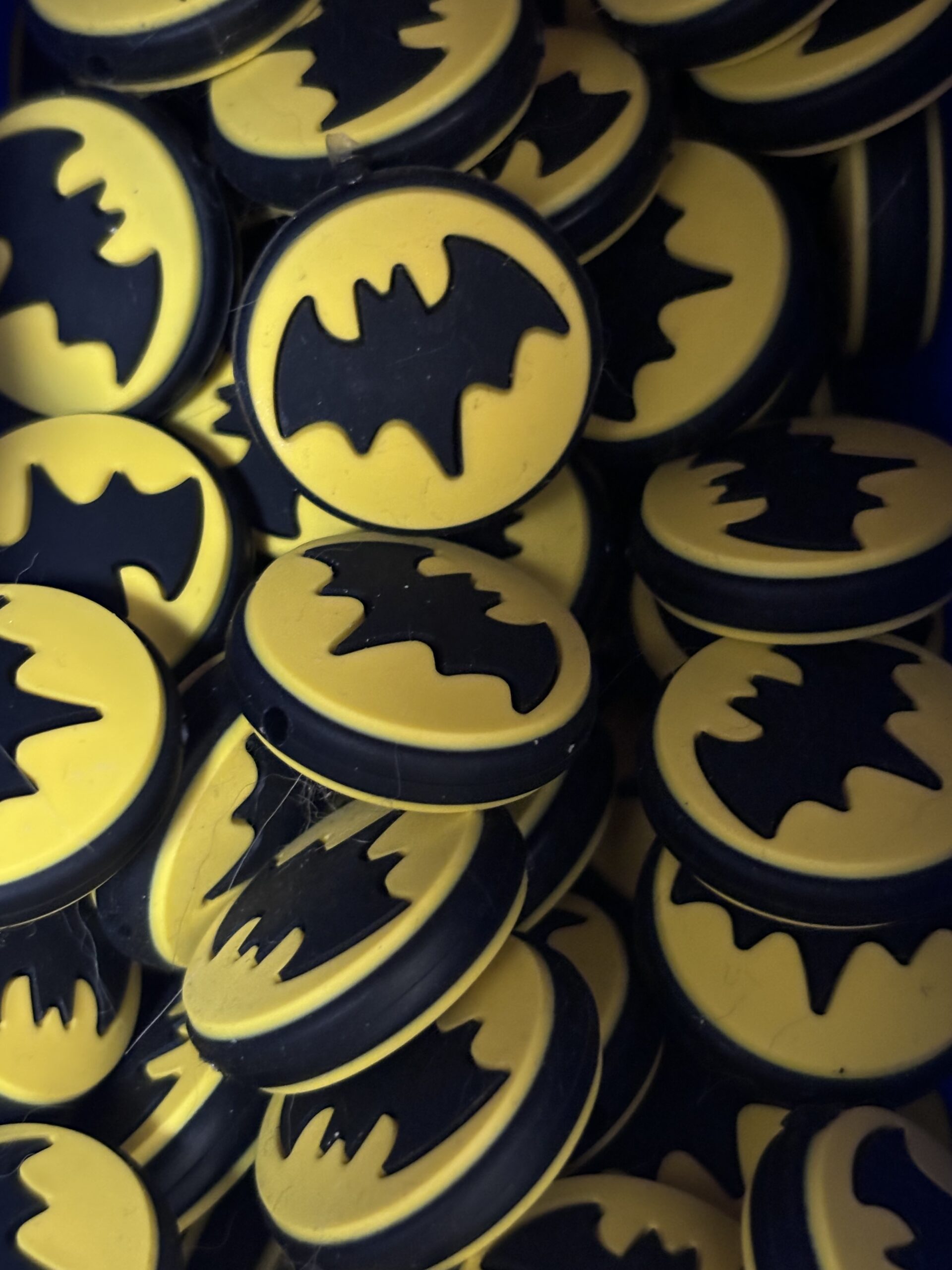 silicone batman beads