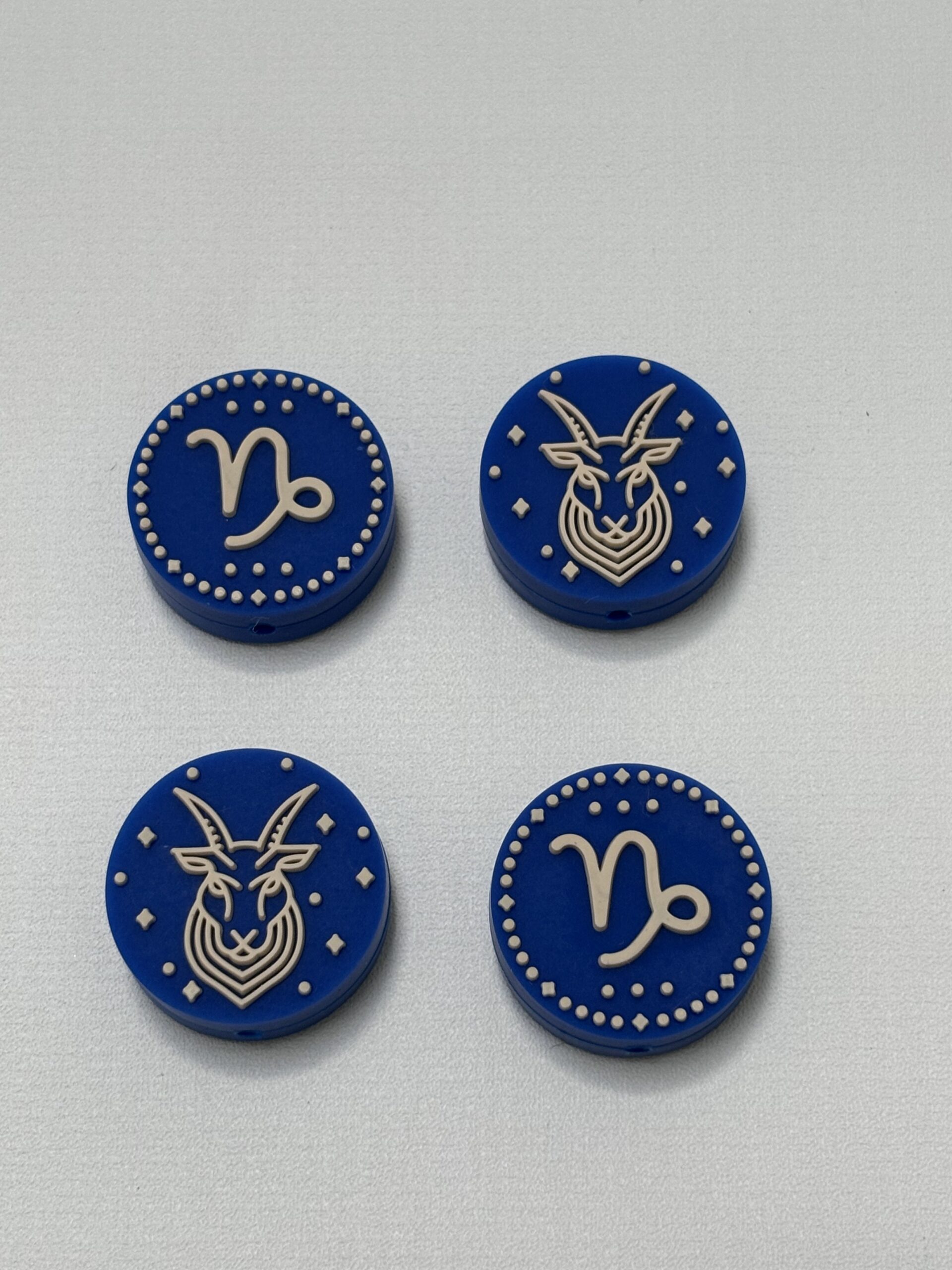 Silicone Capricorn beads | Astrology Beads