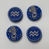 Silicone Aquarius beads | Astrology Beads