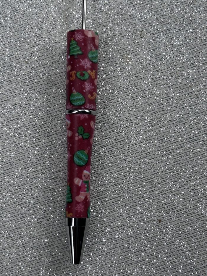 Christmas Beadable Pen