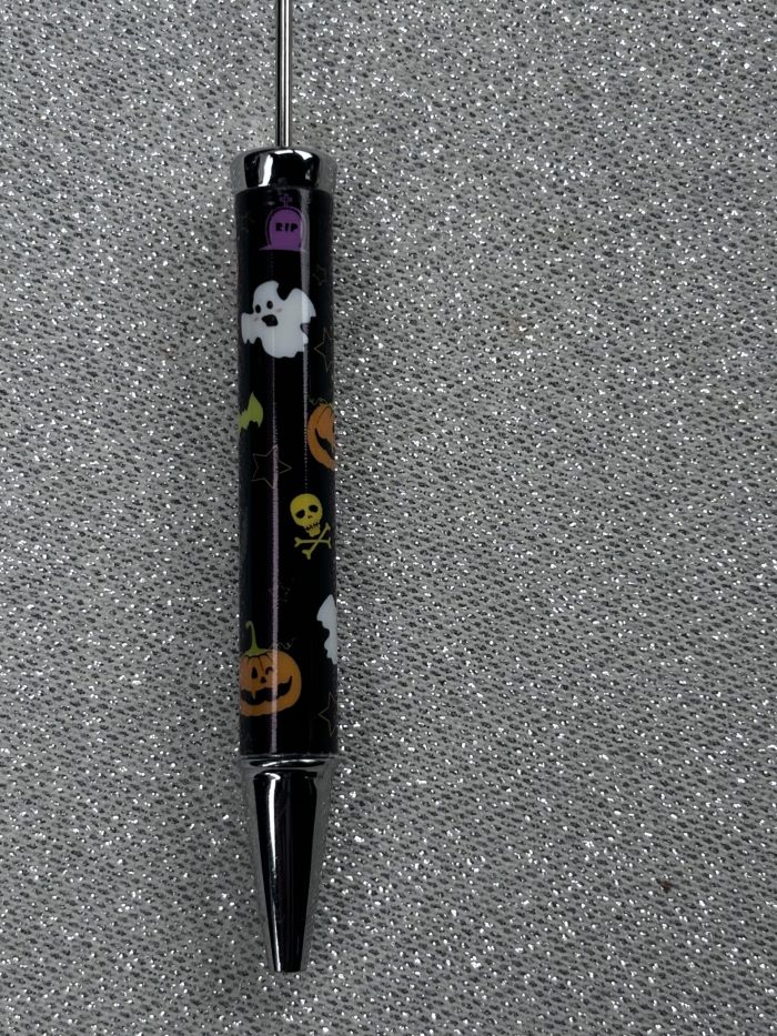 Halloween beadable pens, halloween pens