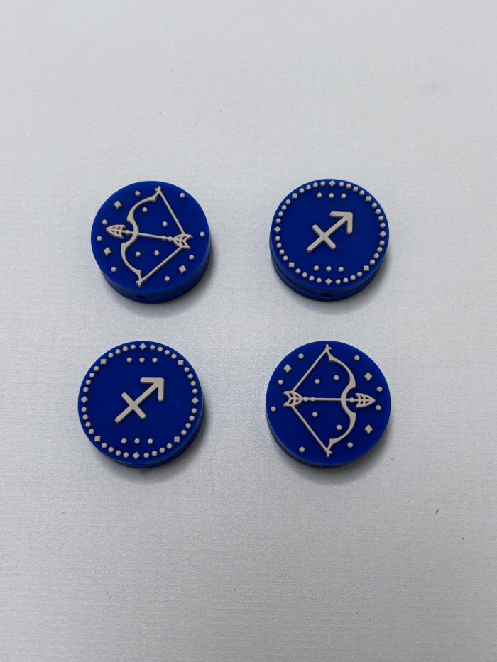 Silicone Sagittarius beads | Astrology Beads