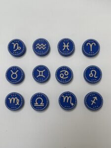 Silicone Astrology Beads