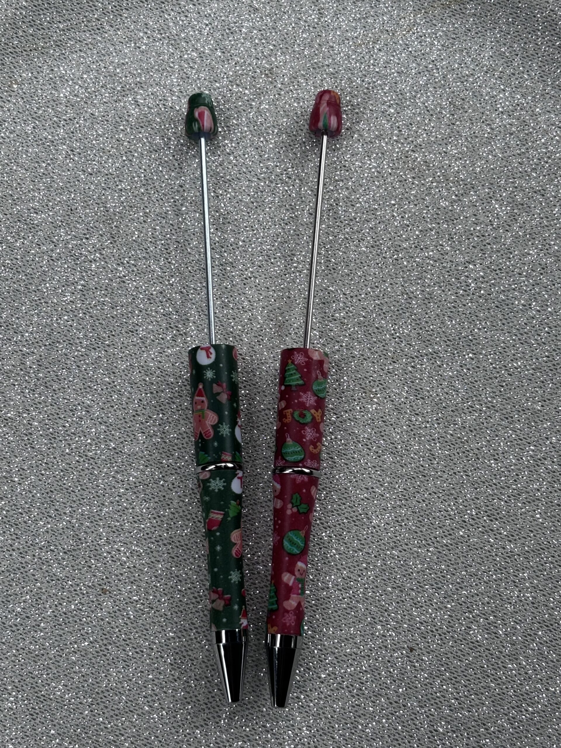 Christmas Beadable Pen