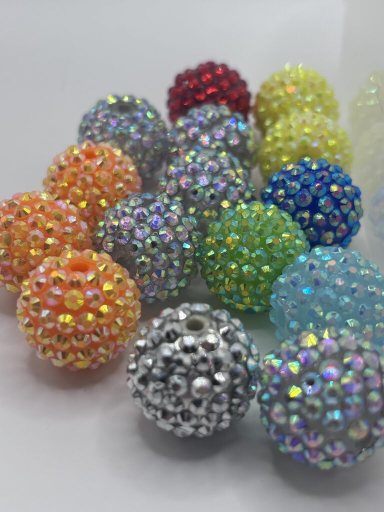 20mm rhinestone beads