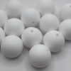 Silicone 19MM White Silicone Beads