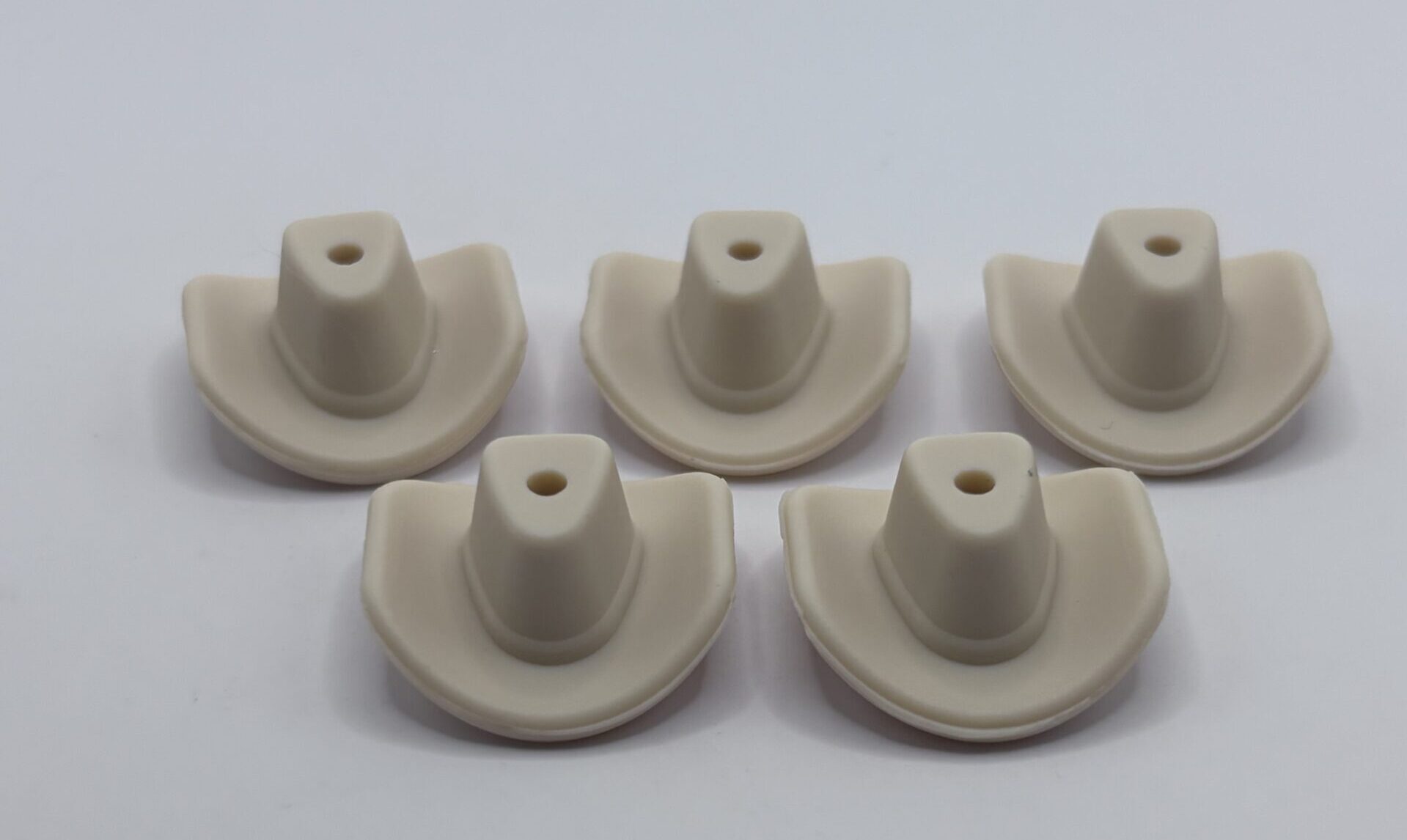 Creme Cowboy Hat Beads