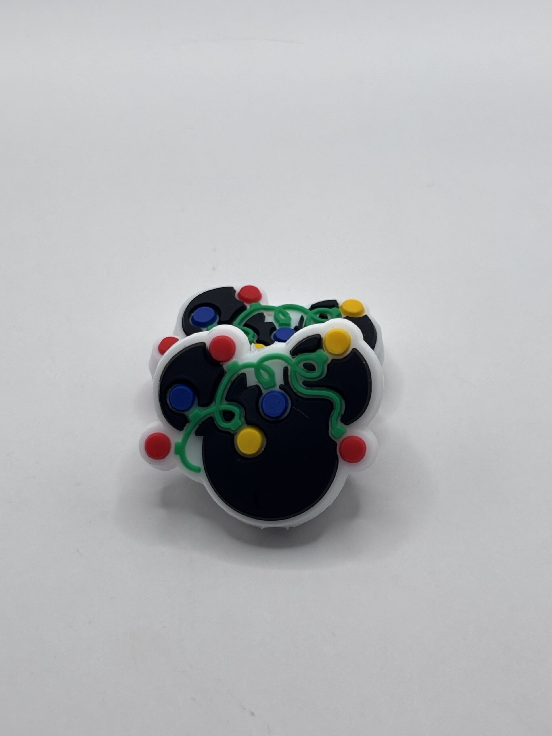 Silicone Christmas Mickey Mouse Beads