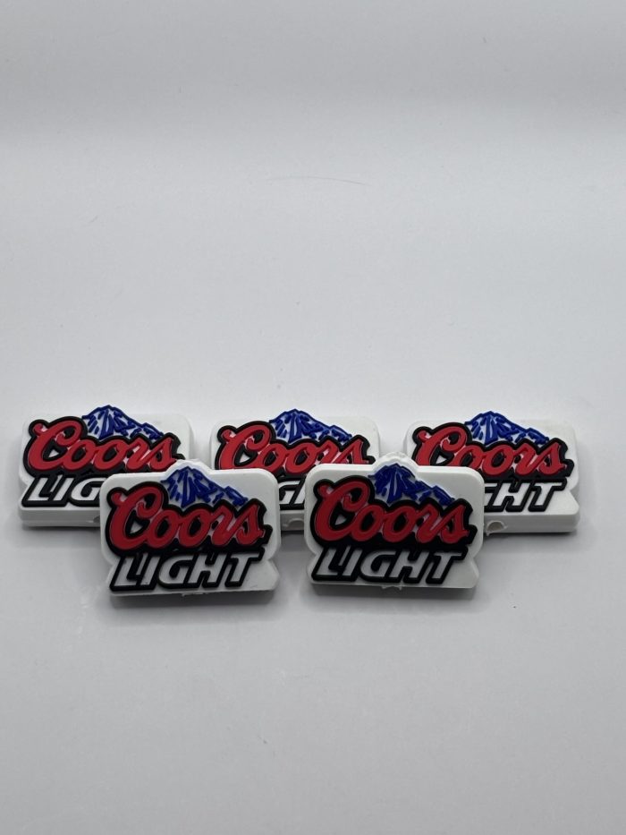 Silicone Coors Light beads