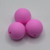 Silicone 15MM LIGHT Pink Beads