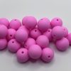 Silicone 15MM LIGHT Pink Beads