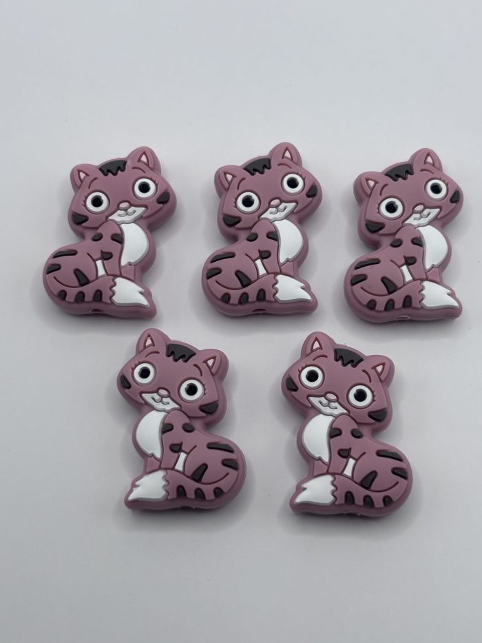 Pink Cat Beads