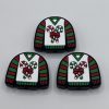 Silicone Christmas Ugly Sweater Beads