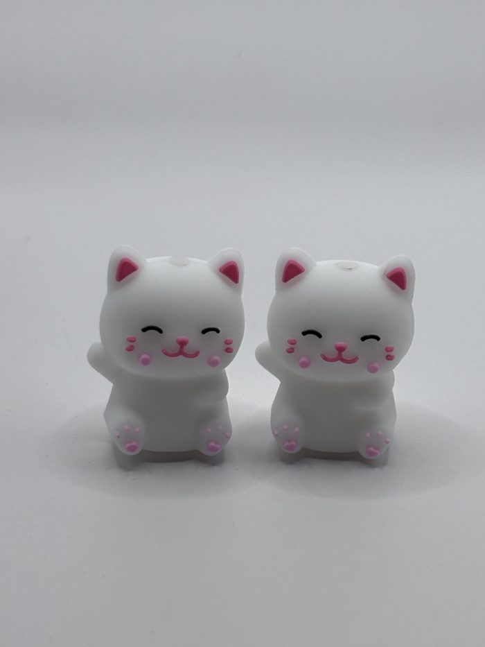 White Cat Beads