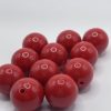 Dazzling 20mm Red Acrylic beads