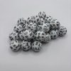 Silicone 15mm Round White LV beads