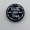 Silicone Faith Over Fear Beads