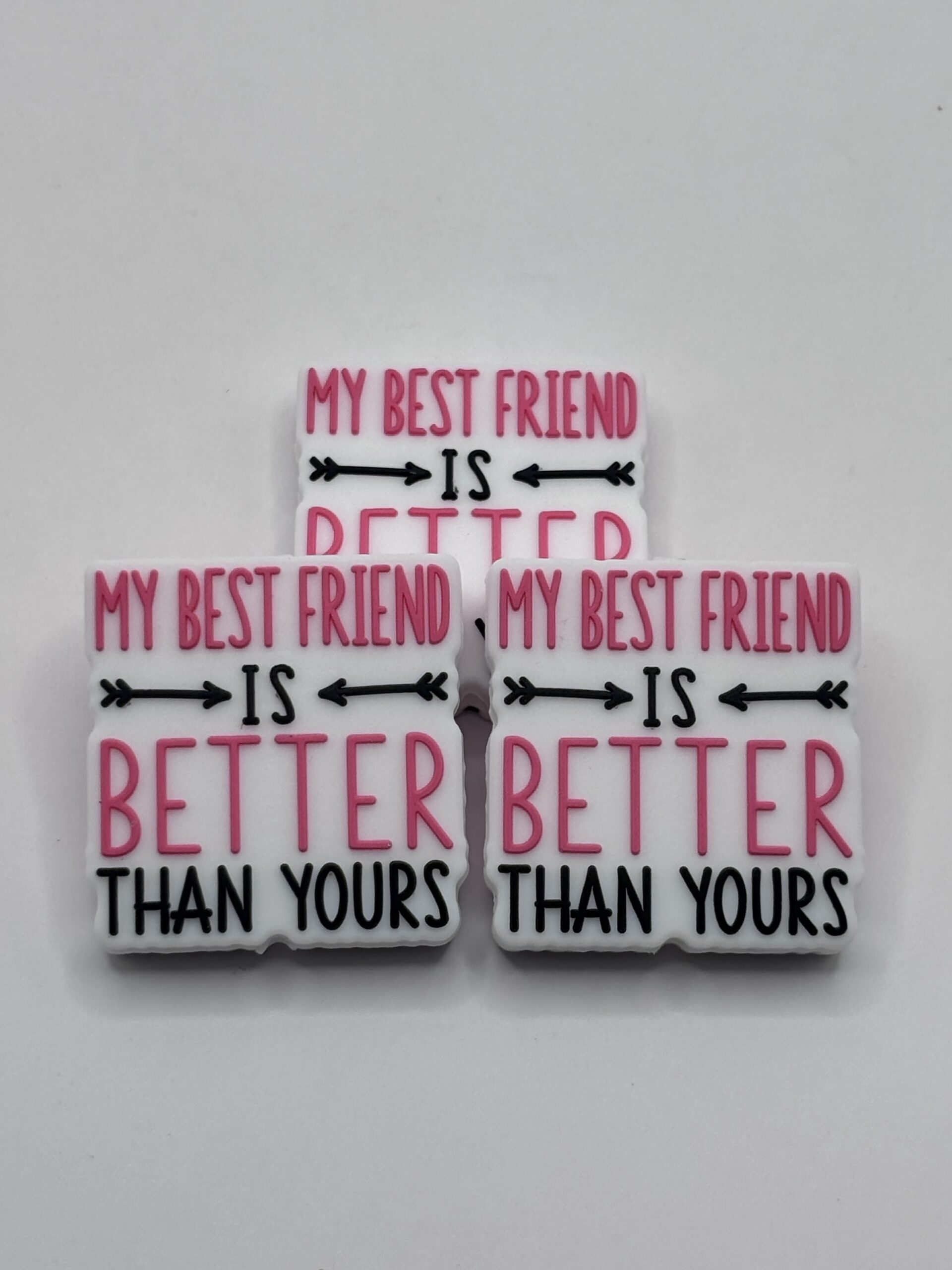 Silicone Best Friend Beads