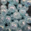 15mm Light Blue Acrylic Beads