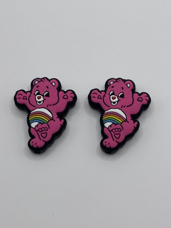 silicone care bear beads