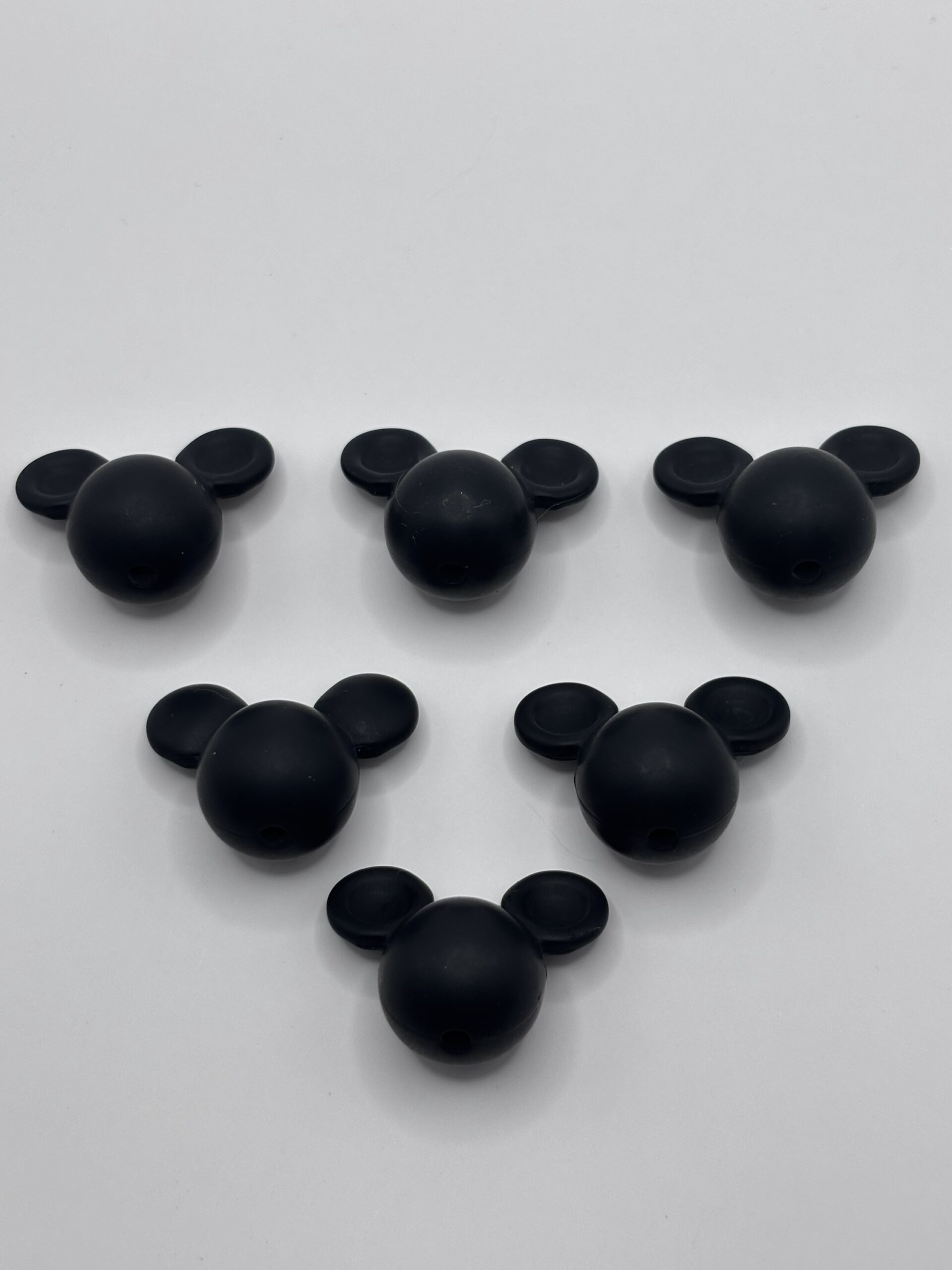 black mickey mouse beads