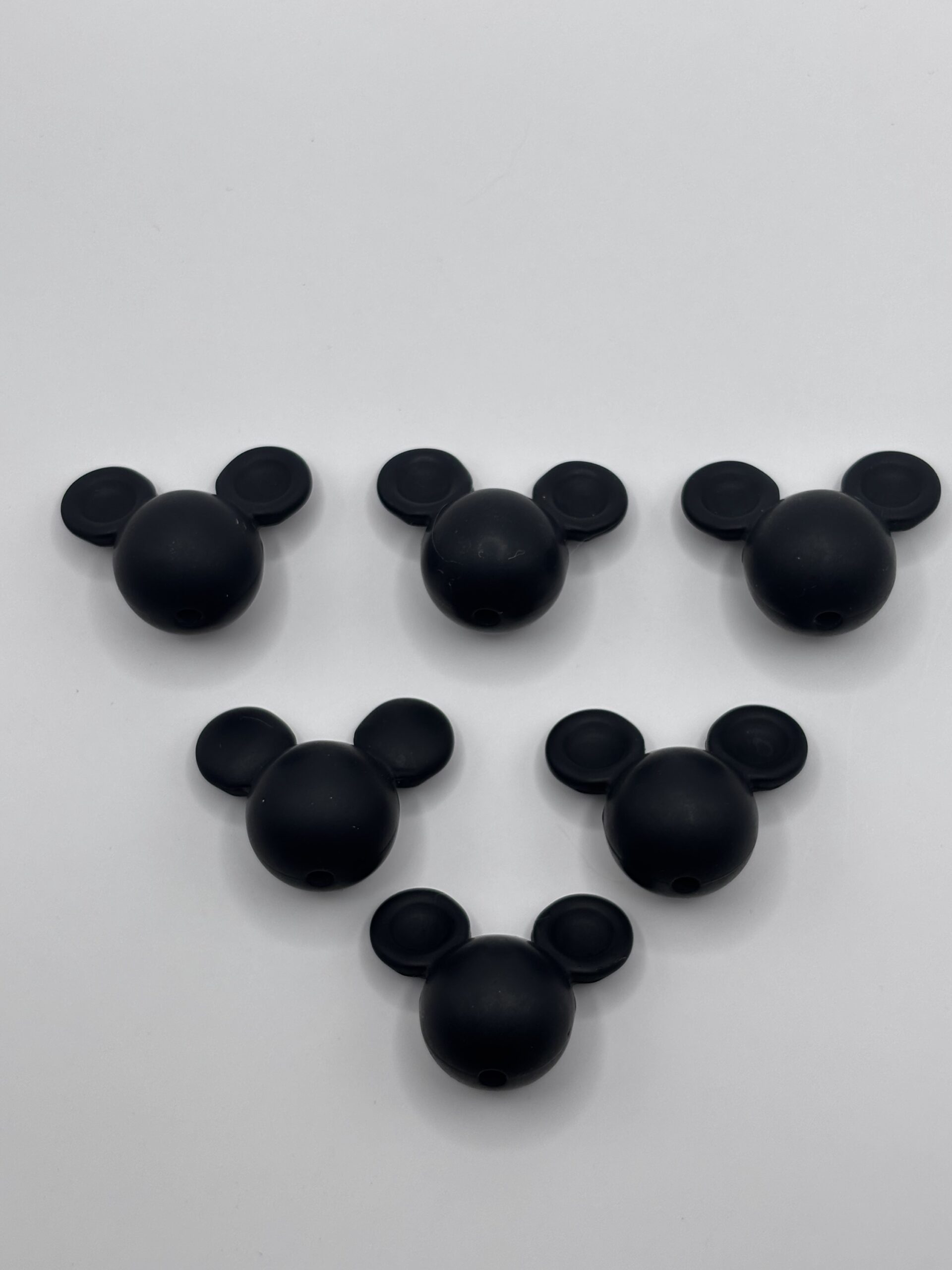 black mickey mouse beads