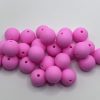 Silicone Round 12MM LIGHT Pink Beads