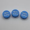 Blue Hello Baby Shower beads