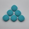 Silicone 12MM Teal Quad beads