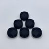 Silicone 12MM Black Quad beads