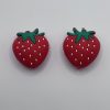 silicone strawberry beads